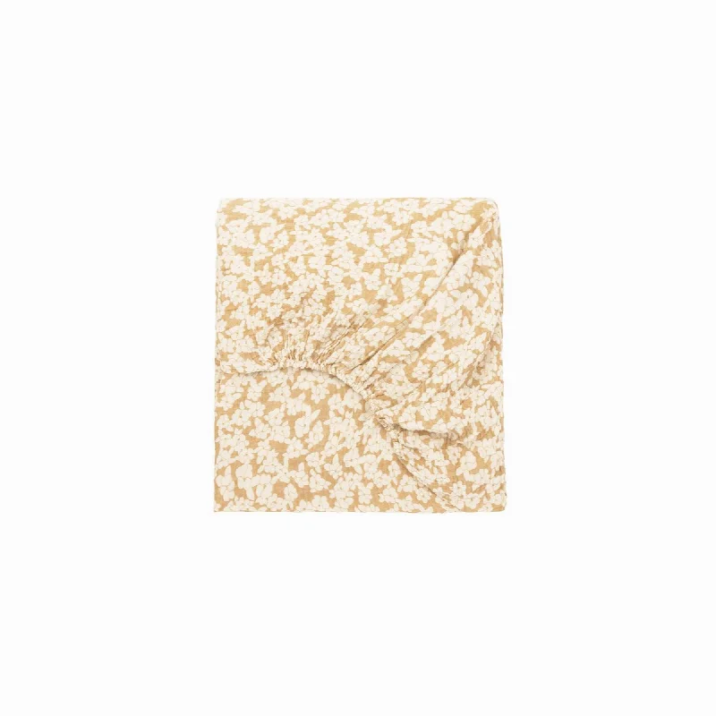 Jersey - Knit Sheets for a Comfortable and Casual Bednobodinoz Washed Muslin Baby Fitted Sheet Wabi-Sabi Golden Brown Sakura Jersey - Knit Sheets for a Comfortable and Casual Bednobodinoz Washed Muslin Baby Fitted Sheet Wabi-Sabi Golden Brown Sakura