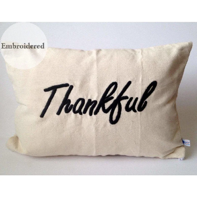 Decorative Pillows for Living Room MakeoverThankful Word Pillow Covers, Thanksgiving Pillows Decorative Pillows for Living Room MakeoverThankful Word Pillow Covers, Thanksgiving Pillows