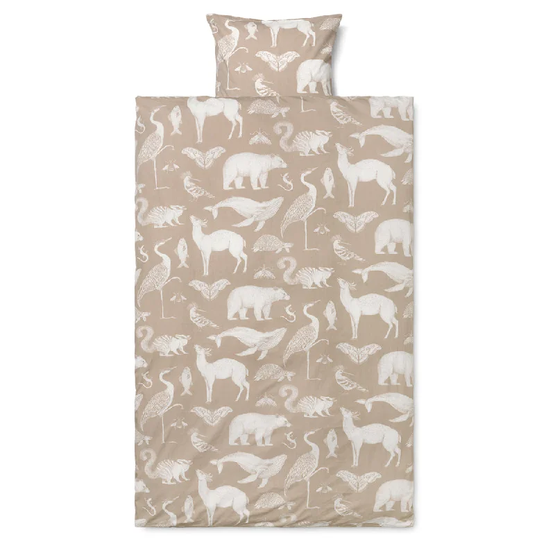 Quilted Cotton Sheets for a Warm and Inviting Bedferm LIVING Katie Scott Bedding - Junior - Sand Quilted Cotton Sheets for a Warm and Inviting Bedferm LIVING Katie Scott Bedding - Junior - Sand