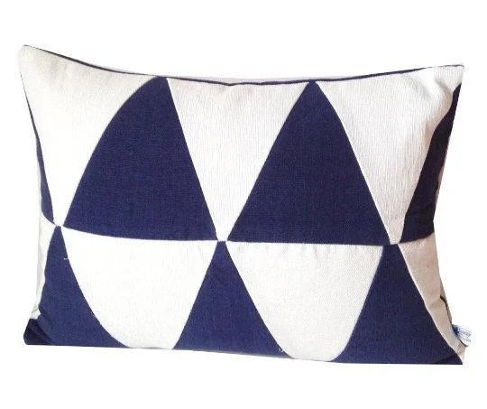 Round Pillows for Boho-Style InteriorsUpcycle Geometric navy white pillow, Abstract navy white lumbar cotton pillows, abstract pillows, sofa pillows Round Pillows for Boho-Style InteriorsUpcycle Geometric navy white pillow, Abstract navy white lumbar cotton pillows, abstract pillows, sofa pillows