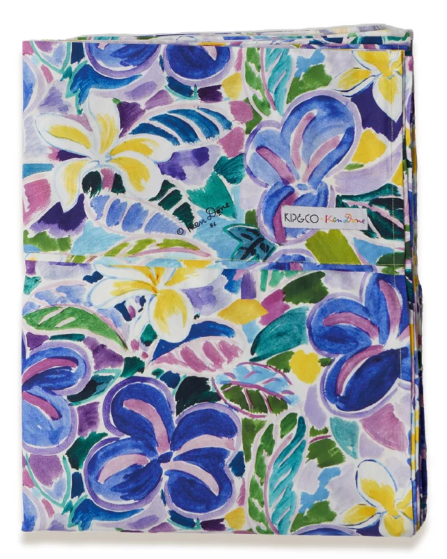 Linen - Cotton Blend Sheets for a Natural and Versatile OptionKip&Co X Ken Done Frangipani Organic Cotton Flat Sheet Linen - Cotton Blend Sheets for a Natural and Versatile OptionKip&Co X Ken Done Frangipani Organic Cotton Flat Sheet