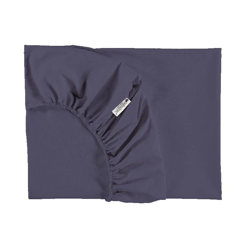 Linen - Cotton Blend Sheets for a Natural and Versatile Optionnobodinoz Fitted Sheet Single Aegean Blue Linen - Cotton Blend Sheets for a Natural and Versatile Optionnobodinoz Fitted Sheet Single Aegean Blue