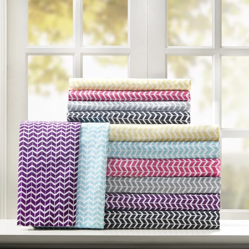 Hypoallergenic Silk Sheets for Sensitive SleepersPorch & Den Denver Chevron Microfiber Bed Sheet Set Hypoallergenic Silk Sheets for Sensitive SleepersPorch & Den Denver Chevron Microfiber Bed Sheet Set