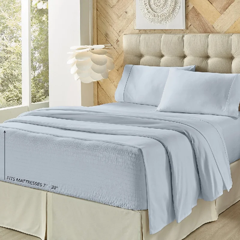 Anti - Pill Microfiber Sheets for a Smooth AppearanceRoyal Court Royal Fit Coolmax Sheet Set Anti - Pill Microfiber Sheets for a Smooth AppearanceRoyal Court Royal Fit Coolmax Sheet Set