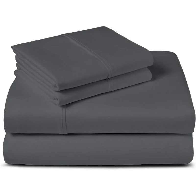 Anti - Pill Microfiber Sheets for a Smooth AppearanceLavish Touch Cotton TriBlend 1250 TC 4pc Sheet Set Anti - Pill Microfiber Sheets for a Smooth AppearanceLavish Touch Cotton TriBlend 1250 TC 4pc Sheet Set