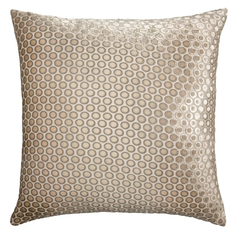 Silk Pillows for Smooth Skin and HairLatte Dots Velvet Pillow by Kevin O'Brien Studio Silk Pillows for Smooth Skin and HairLatte Dots Velvet Pillow by Kevin O'Brien Studio
