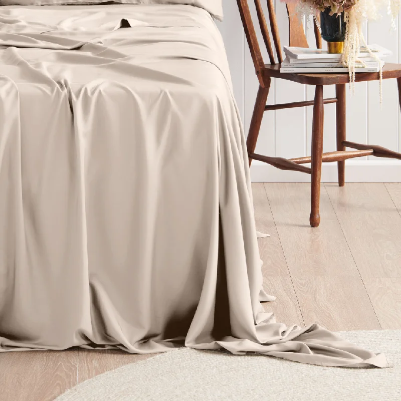 Queen - Size Sheet Sets with a European Pillowcase Set100% Organic Bamboo Flat Sheet Queen - Size Sheet Sets with a European Pillowcase Set100% Organic Bamboo Flat Sheet