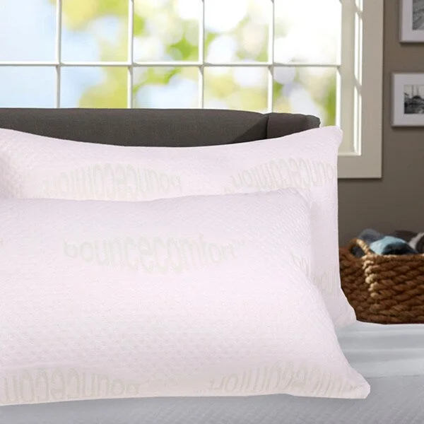 Feather Pillows for a Luxurious SleepLuxurious Queen-size Memory Foam Pillows (Set of 2)
