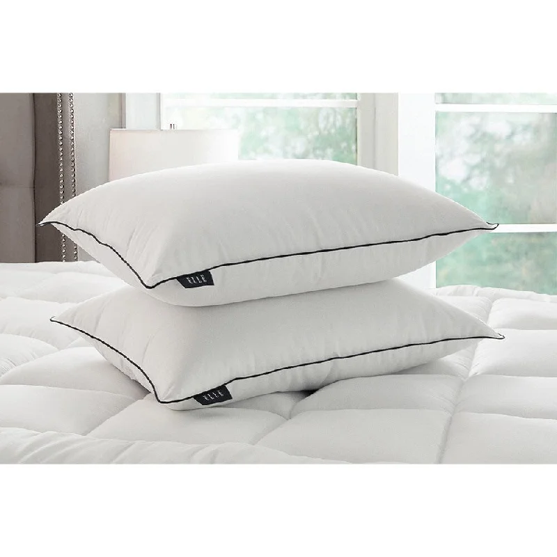 Adjustable Pillows for Customized ComfortElle 1200 Thread Count Cotton Rich Down Pillow - White Adjustable Pillows for Customized ComfortElle 1200 Thread Count Cotton Rich Down Pillow - White