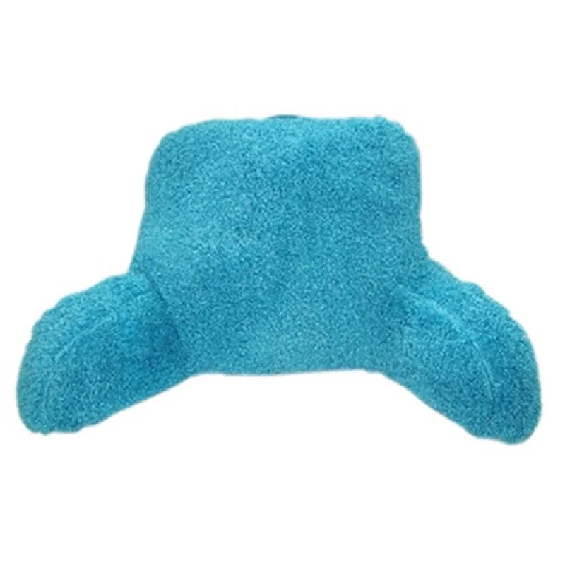 Round Pillows for Boho-Style InteriorsLagoon Blue Poodle Bedrest