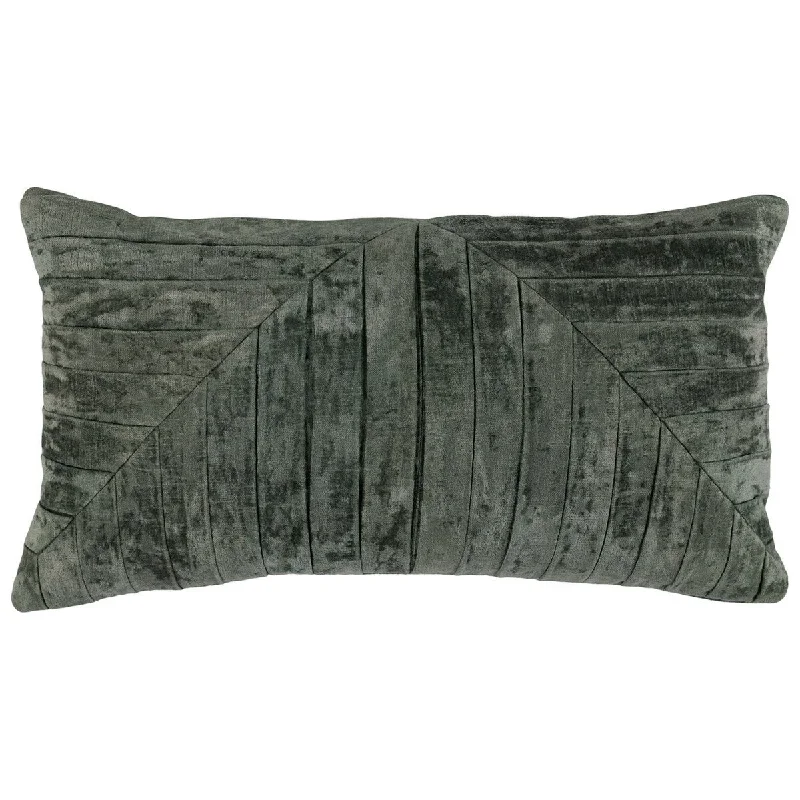Soft and Fluffy Pillows for Bedroom Comfort14 x 26 Lumbar Accent Throw Pillow, Hand Pleated, Vintage, Forest Green Soft and Fluffy Pillows for Bedroom Comfort14 x 26 Lumbar Accent Throw Pillow, Hand Pleated, Vintage, Forest Green