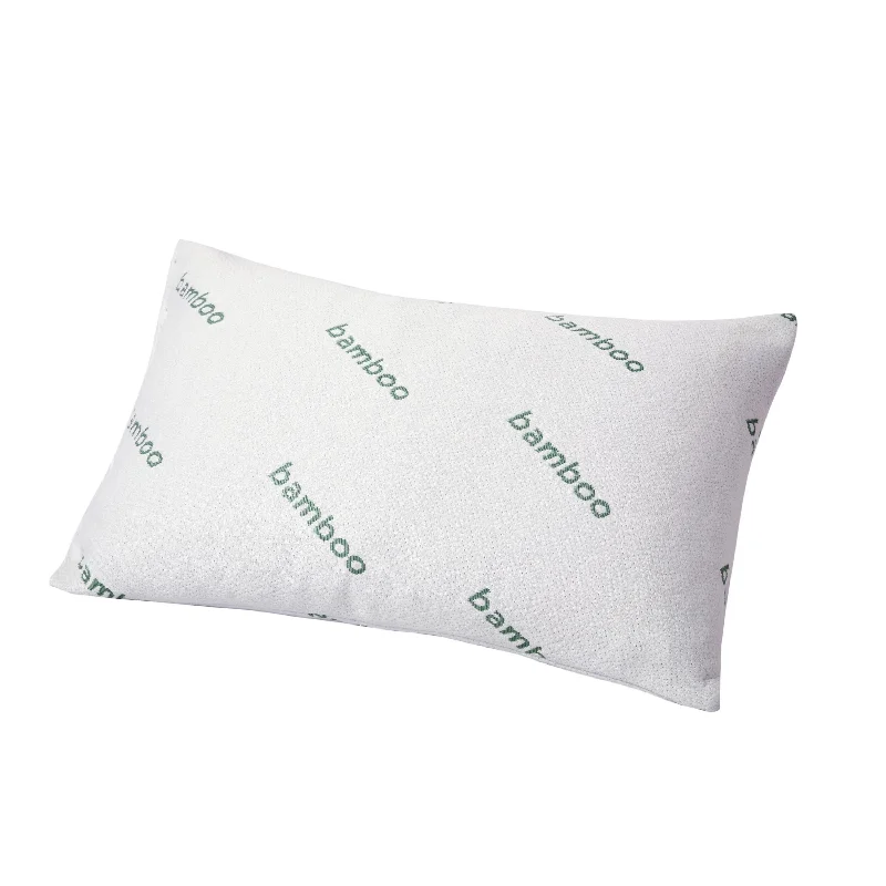 Round Pillows for Boho-Style InteriorsVCNY Home Bamboo Bed Sleep Pillow - White