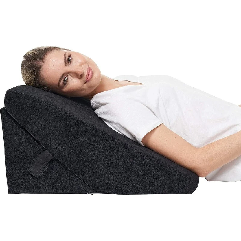 Soft and Fluffy Pillows for Bedroom ComfortAdjustable Bed Wedge Pillow for Sleeping - 7 in 1 Incline Folding Memory Foam Cushion Soft and Fluffy Pillows for Bedroom ComfortAdjustable Bed Wedge Pillow for Sleeping - 7 in 1 Incline Folding Memory Foam Cushion
