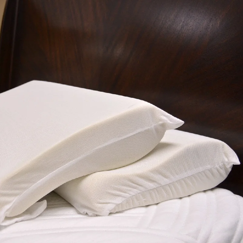 Cooling Pillows for Hot SleepersIntegrity Bedding Soft Ergonomic Contour Memory Foam Pillow (Set of 2)