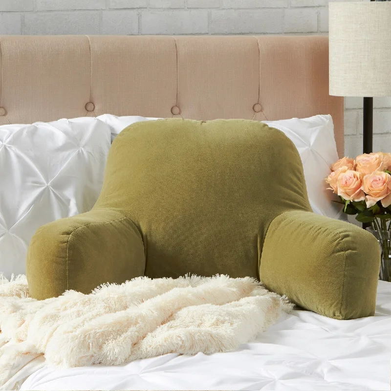 Cotton Pillows for Natural ComfortHyatt Moss Junior Microfiber Bed Rest Pillow