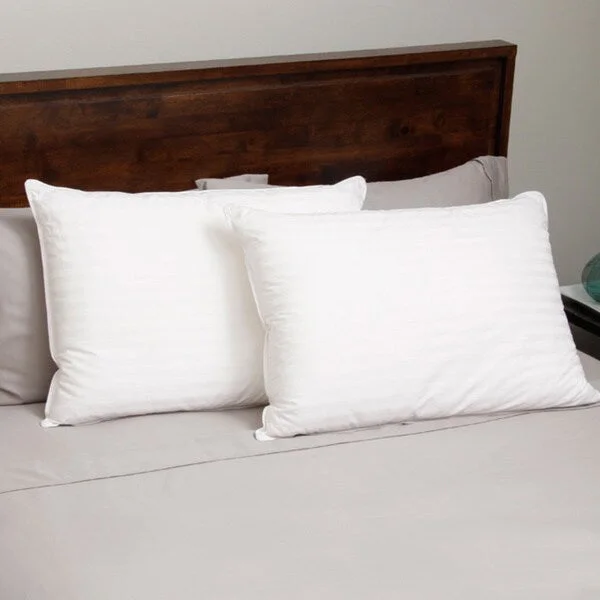 Velvet Pillows for a Touch of EleganceHotel Madison 400 Thread Count Down Alternative Pillow (Set of 2) - White Velvet Pillows for a Touch of EleganceHotel Madison 400 Thread Count Down Alternative Pillow (Set of 2) - White