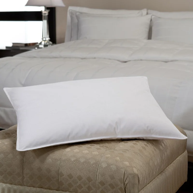 Plush Pillows for a Cozy BedMedium-Firm Density White Down and Feather Chamber PIllow Plush Pillows for a Cozy BedMedium-Firm Density White Down and Feather Chamber PIllow