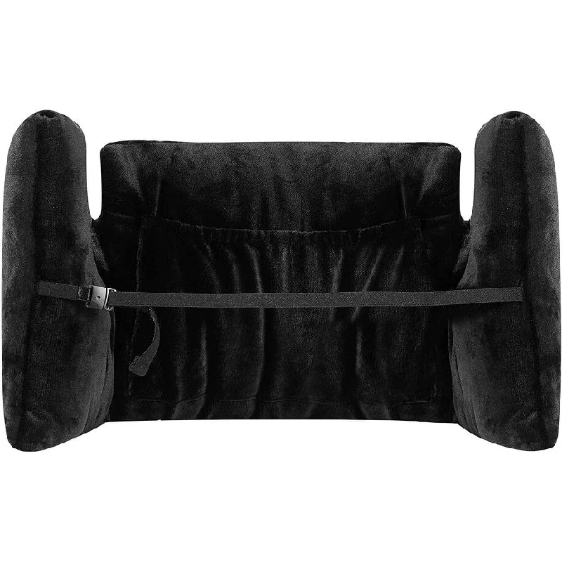Travel Pillows for Long JourneysCheer Collection Post Mastectomy Pillow with Front and Back Pockets - Black Travel Pillows for Long JourneysCheer Collection Post Mastectomy Pillow with Front and Back Pockets - Black