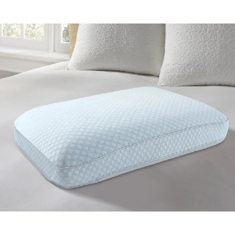 Down Alternative Pillows for Ethical ChoicesArctic Sleep Big and Soft Ventilated Cooling Gel Memory Foam Pillow - White Down Alternative Pillows for Ethical ChoicesArctic Sleep Big and Soft Ventilated Cooling Gel Memory Foam Pillow - White