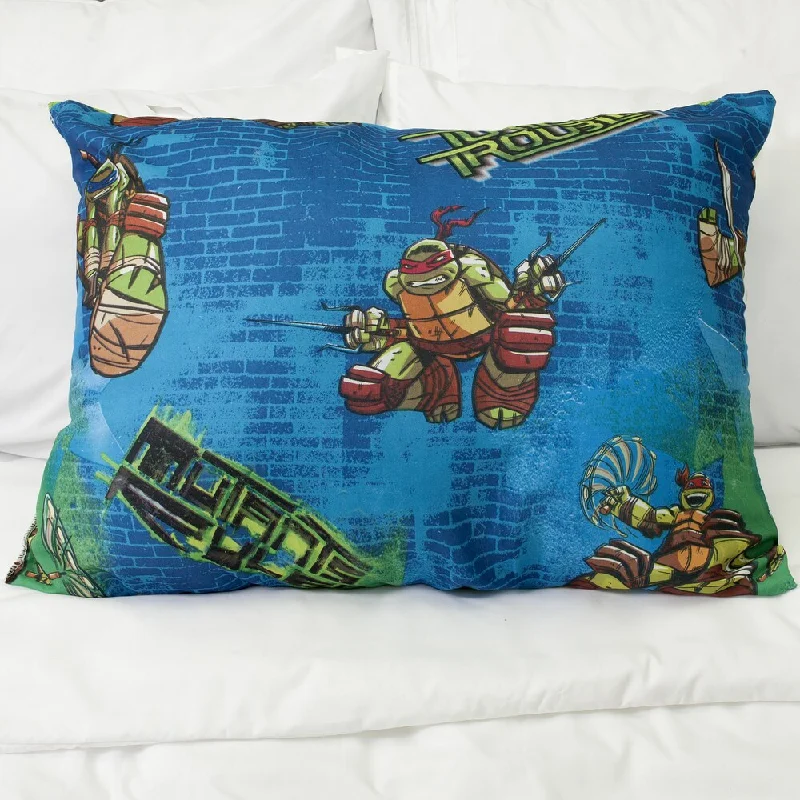 Hypoallergenic Pillows for Allergy SufferersNinja Turtles Turtle Trouble 2-sided Blue/ Green Down Alternative Hypoallergenic PIllow Hypoallergenic Pillows for Allergy SufferersNinja Turtles Turtle Trouble 2-sided Blue/ Green Down Alternative Hypoallergenic PIllow