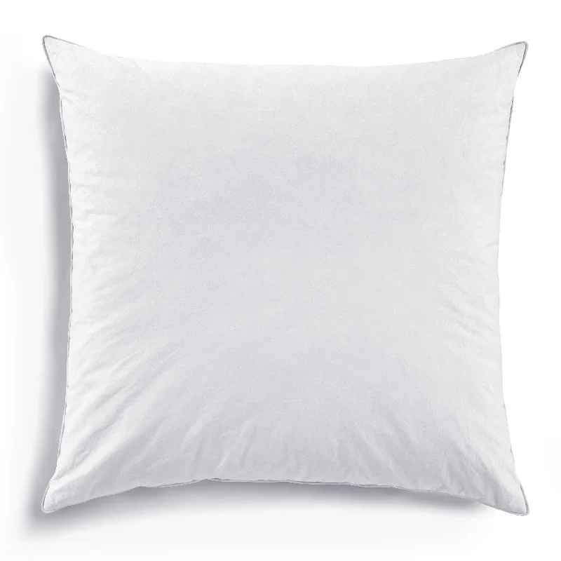 Travel Pillows for Long JourneysHiEnd Accents Down Alternative Euro Sham Insert, 27"x27"