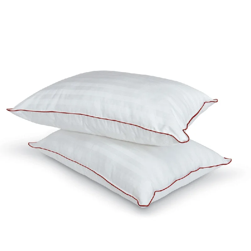 Round Pillows for Boho-Style InteriorsHotel Laundry Medium/ Firm Density Pillow (Set of 2) Round Pillows for Boho-Style InteriorsHotel Laundry Medium/ Firm Density Pillow (Set of 2)