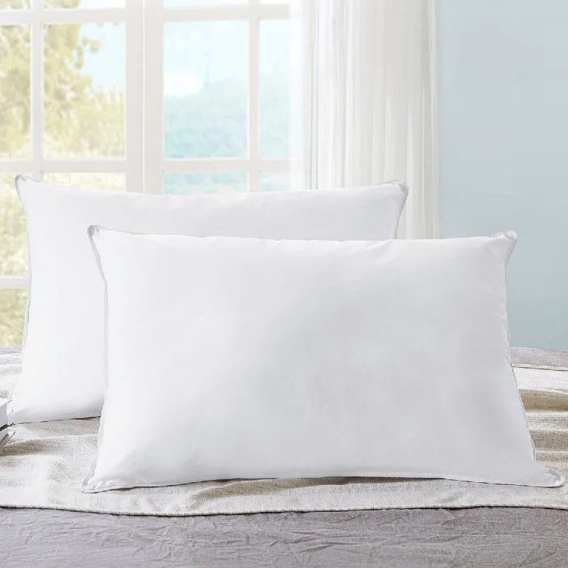 Lumbar Support Pillows for Car Seats2Pack Ultrafeather Bed Pillow - White