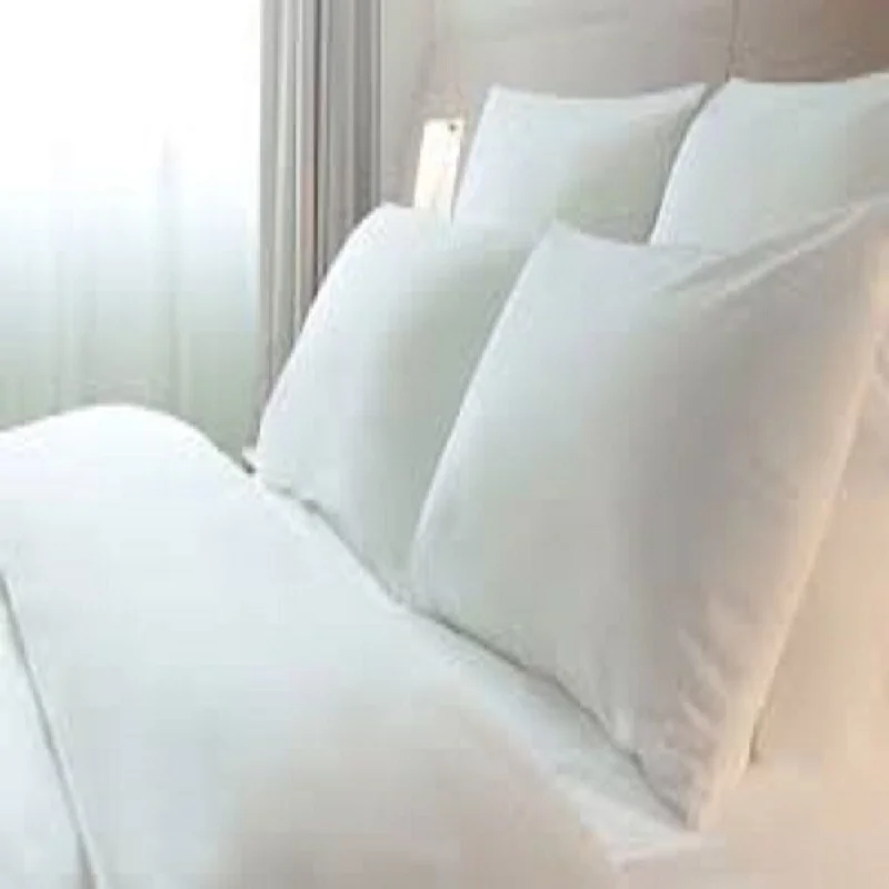 Round Pillows for Boho-Style InteriorsNDP Bedding Super Plush Dust Mite Resistant Down Alternative King-size Pillow (Set of 2) - White