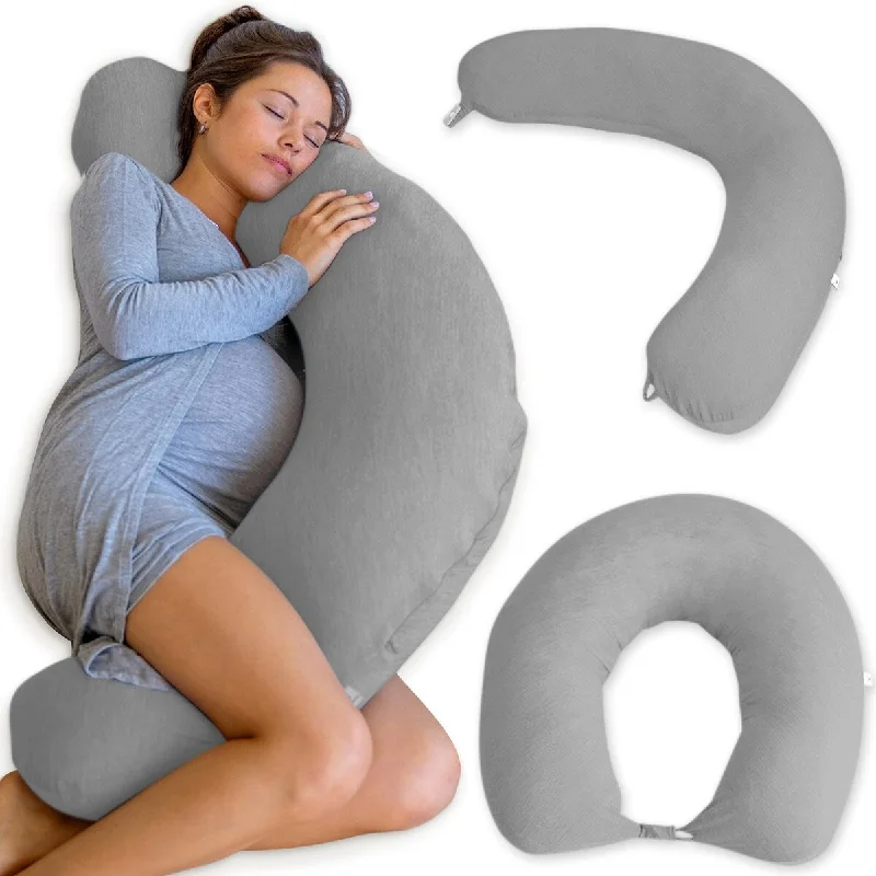 Hypoallergenic Pillows for Allergy SufferersCrescent Pregnancy Pillows Body Pillow for Adults Side Sleeper Maternity and Nursing Pillow Breast Feeding Pregnancy Must Haves Hypoallergenic Pillows for Allergy SufferersCrescent Pregnancy Pillows Body Pillow for Adults Side Sleeper Maternity and Nursing Pillow Breast Feeding Pregnancy Must Haves