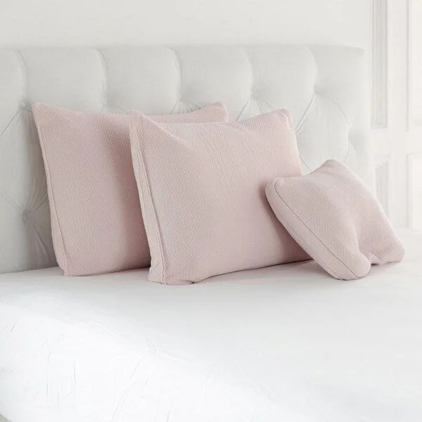 Silk Pillows for Smooth Skin and HairJoy Mangano S/3 Cool Side, Warm Side, Memory Foam Pillows, Blush Silk Pillows for Smooth Skin and HairJoy Mangano S/3 Cool Side, Warm Side, Memory Foam Pillows, Blush