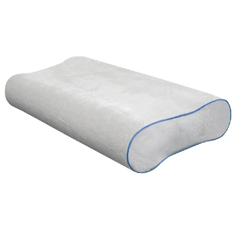 Cotton Pillows for Natural ComfortPureCare One Gel Memory Foam Contour Pillow