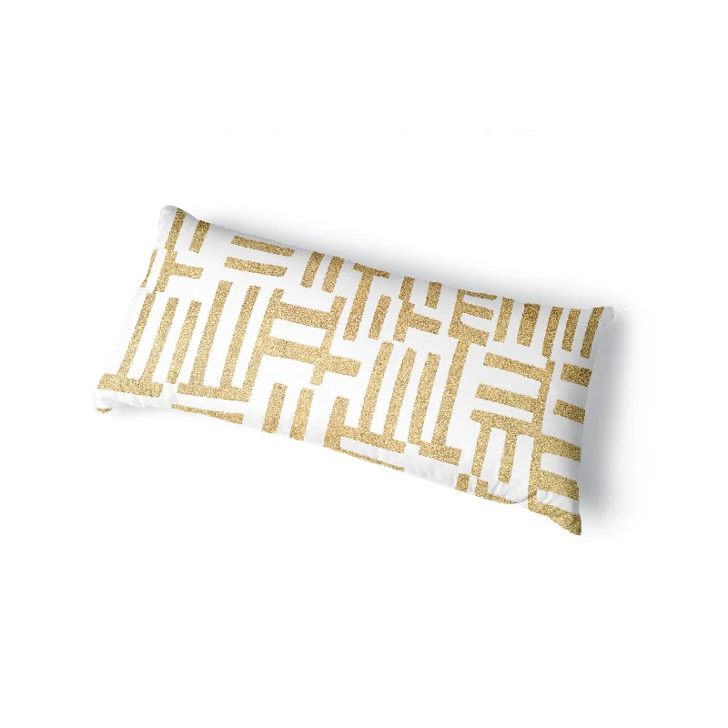 Square Pillows for Modern Home DecorSIMPLY ELEGANT CHOP Body Pillow By Nancy Green - Gold Square Pillows for Modern Home DecorSIMPLY ELEGANT CHOP Body Pillow By Nancy Green - Gold