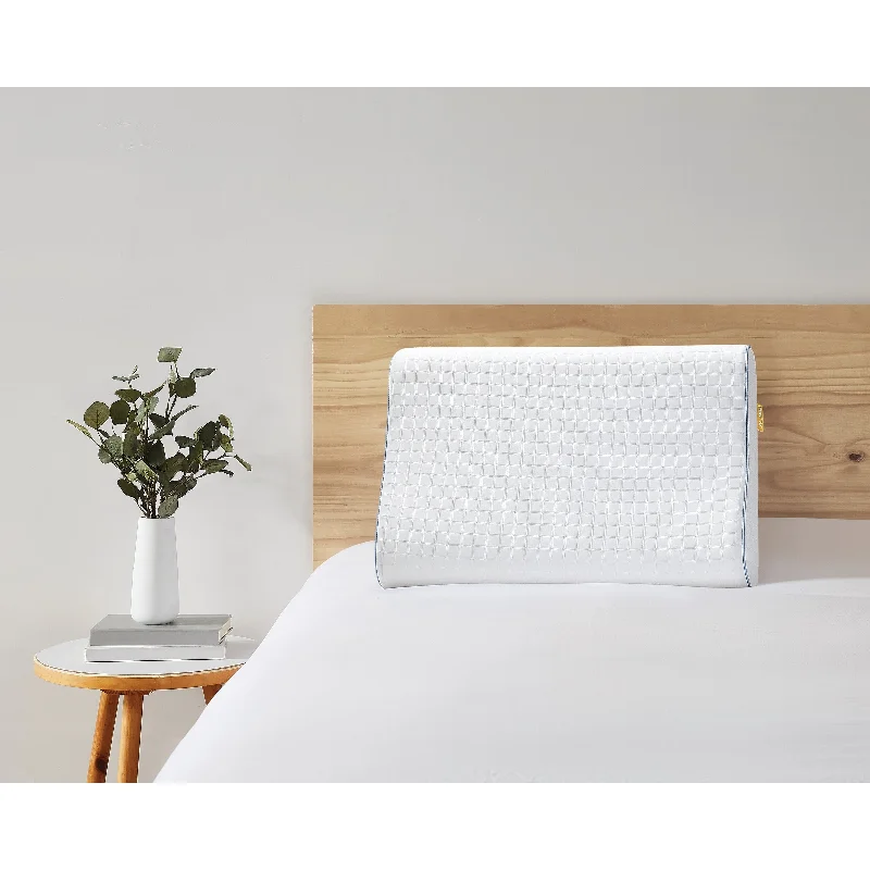 Cotton Pillows for Natural ComfortSimmons Memory Foam Contour Pillow