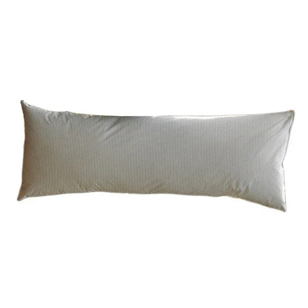 Plush Pillows for a Cozy BedTicking Stripe Goose Down/ Feather Blend Body Pillow