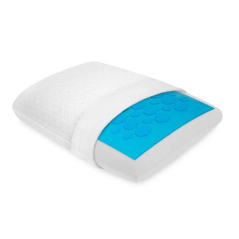 Travel Pillows for Long JourneysSensorPEDIC Luxury Cooling Gel Overlay Memory Foam Pillow Travel Pillows for Long JourneysSensorPEDIC Luxury Cooling Gel Overlay Memory Foam Pillow