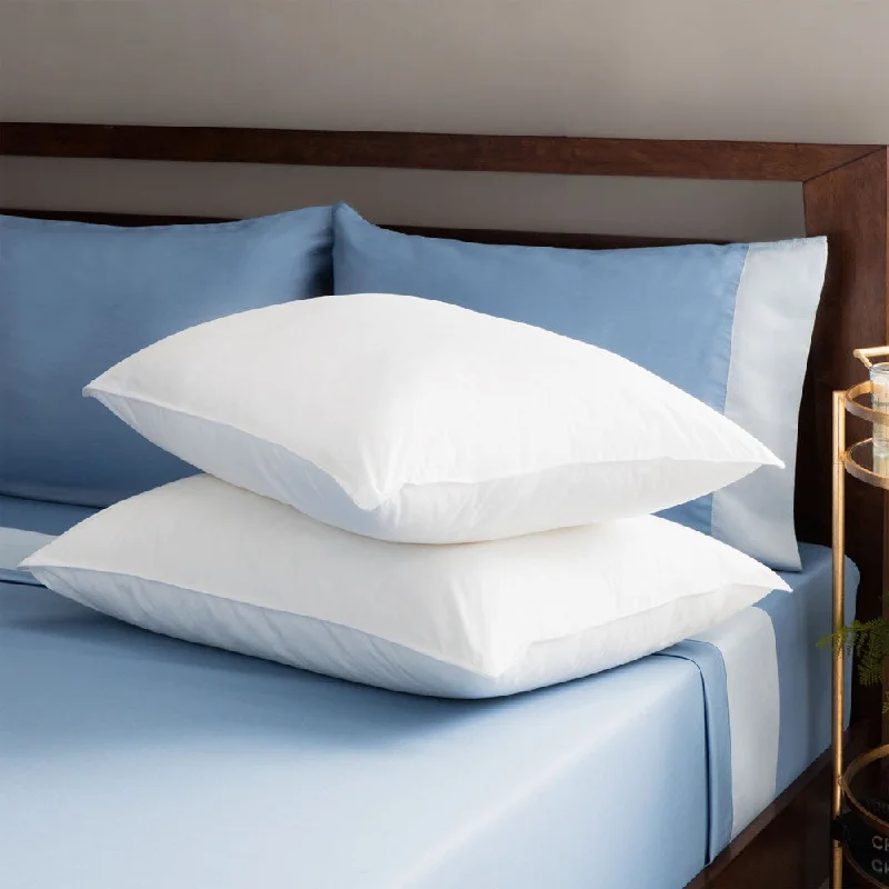 Cotton Pillows for Natural ComfortPremier Down-like Personal Choice Density Pillows (Set of 2) Cotton Pillows for Natural ComfortPremier Down-like Personal Choice Density Pillows (Set of 2)