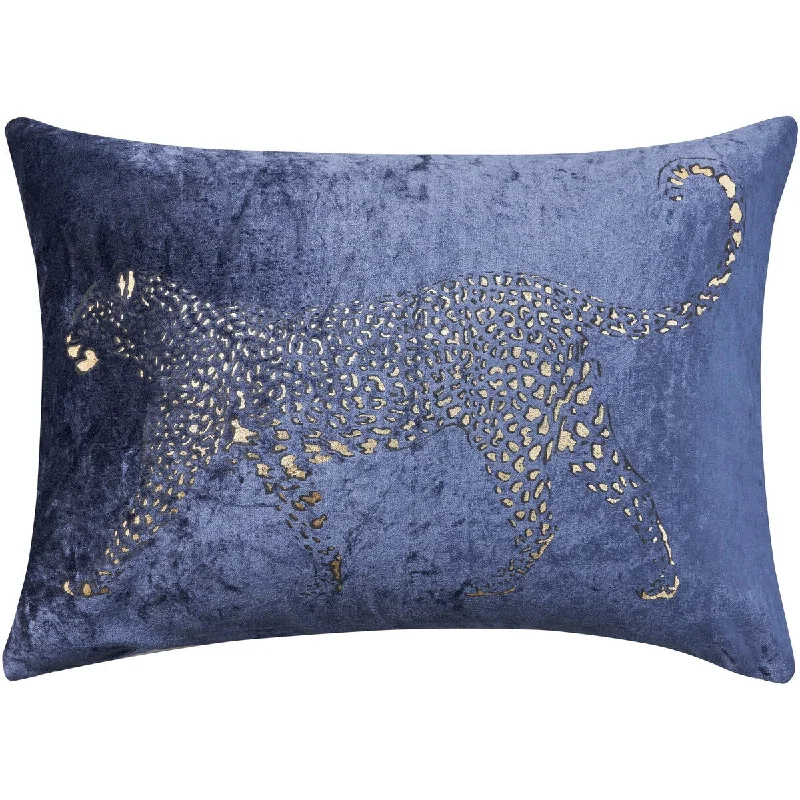 Silk Pillows for Smooth Skin and HairMina Victory Sofia Metallic Leopard 14" x 20" Navy Indoor Throw Pillow Silk Pillows for Smooth Skin and HairMina Victory Sofia Metallic Leopard 14" x 20" Navy Indoor Throw Pillow