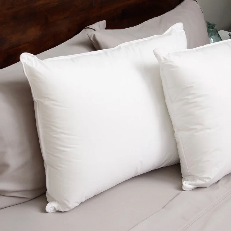 Soft and Fluffy Pillows for Bedroom ComfortHotel Madison 230 Thread Count Pillow in a Pillow Density Down Alternative Pillow (Set of 2) Soft and Fluffy Pillows for Bedroom ComfortHotel Madison 230 Thread Count Pillow in a Pillow Density Down Alternative Pillow (Set of 2)