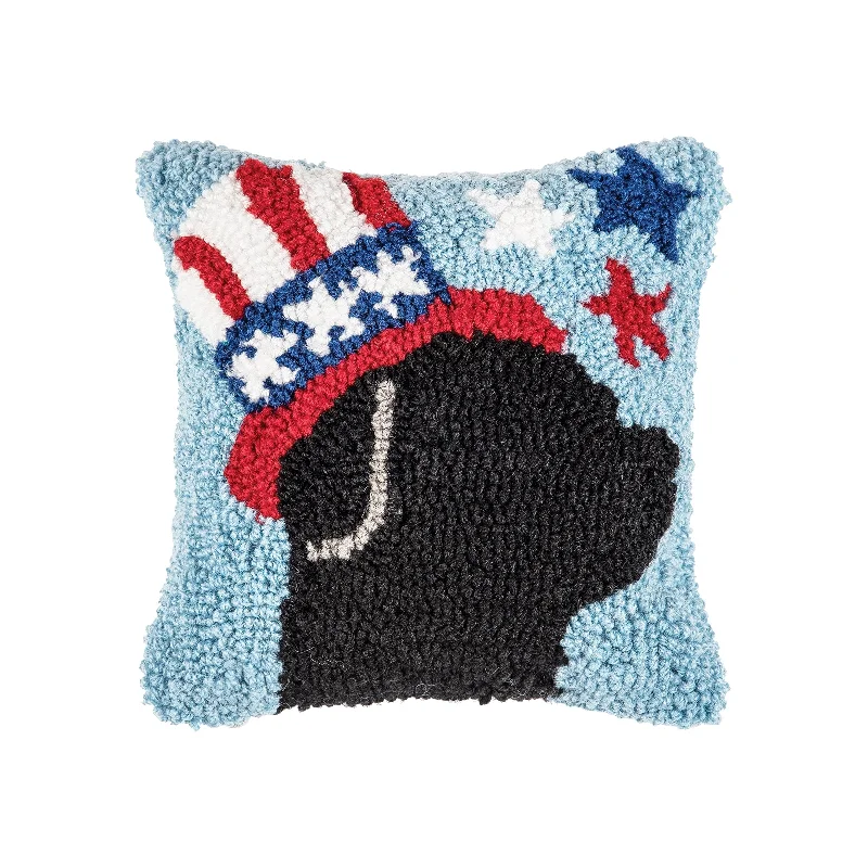 Cotton Pillows for Natural Comfort8" x 8" Patriotic Dog Hooked Americana July 4th Throw Pillow Cotton Pillows for Natural Comfort8" x 8" Patriotic Dog Hooked Americana July 4th Throw Pillow