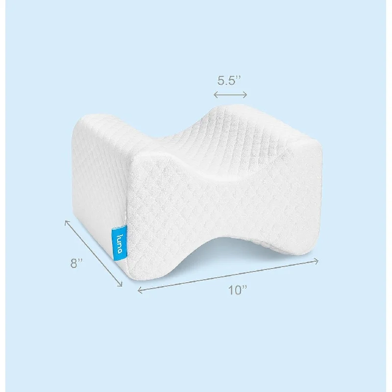 Firm Pillows for Side SleepersPillows Leg Positioner Wedge Pillow - White