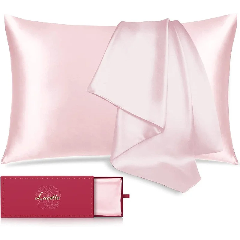 Firm Pillows for Side Sleepers(20"x36") Silk Pillowcase for Hair and Skin, Lacette 22 Momme 6A Soft Mulberry Silk Pillowcase with Hidden Zipper - White Firm Pillows for Side Sleepers(20"x36") Silk Pillowcase for Hair and Skin, Lacette 22 Momme 6A Soft Mulberry Silk Pillowcase with Hidden Zipper - White