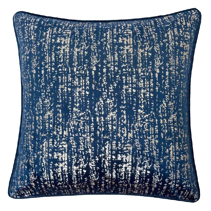 Adjustable Pillows for Customized Comfort20 X 20 Inches Shimmering Velvet Accent Pillow, Set of 2, Blue and Silver Adjustable Pillows for Customized Comfort20 X 20 Inches Shimmering Velvet Accent Pillow, Set of 2, Blue and Silver