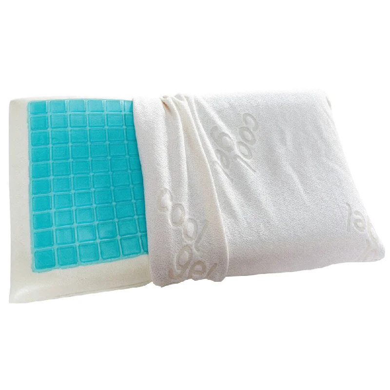 Soft and Fluffy Pillows for Bedroom ComfortPostureLoft Hannah Thick Gel Memory Foam Standard-size Pillow Soft and Fluffy Pillows for Bedroom ComfortPostureLoft Hannah Thick Gel Memory Foam Standard-size Pillow