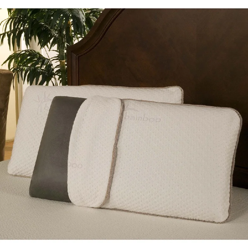 Adjustable Pillows for Customized ComfortSleep Zone Bamboo Charcoal Memory Foam Pillow - Black Diamond Adjustable Pillows for Customized ComfortSleep Zone Bamboo Charcoal Memory Foam Pillow - Black Diamond