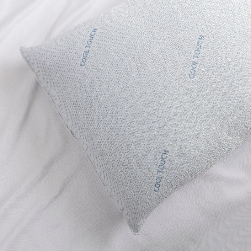 Orthopedic Pillows for Back Pain ReliefCharisma Cool Knit 2 Pack Bed Pillow - White