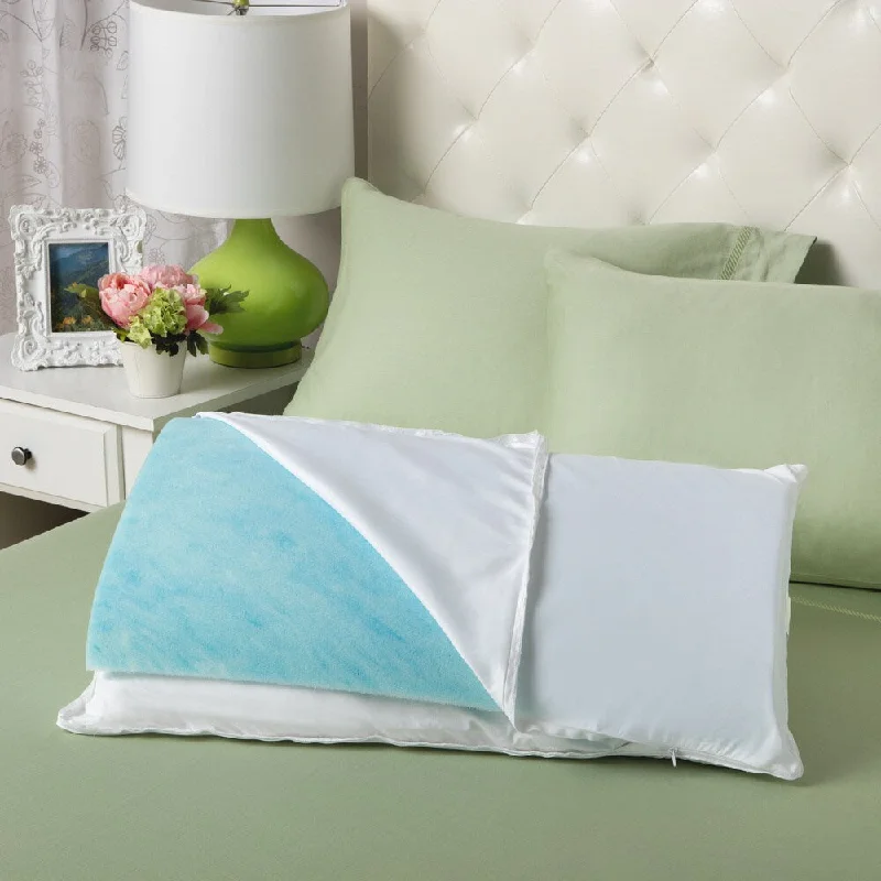 Lumbar Support Pillows for Car SeatsSlumber Solutions Gel Reversible Memory Foam/ Fiber Sleep Pillow Lumbar Support Pillows for Car SeatsSlumber Solutions Gel Reversible Memory Foam/ Fiber Sleep Pillow