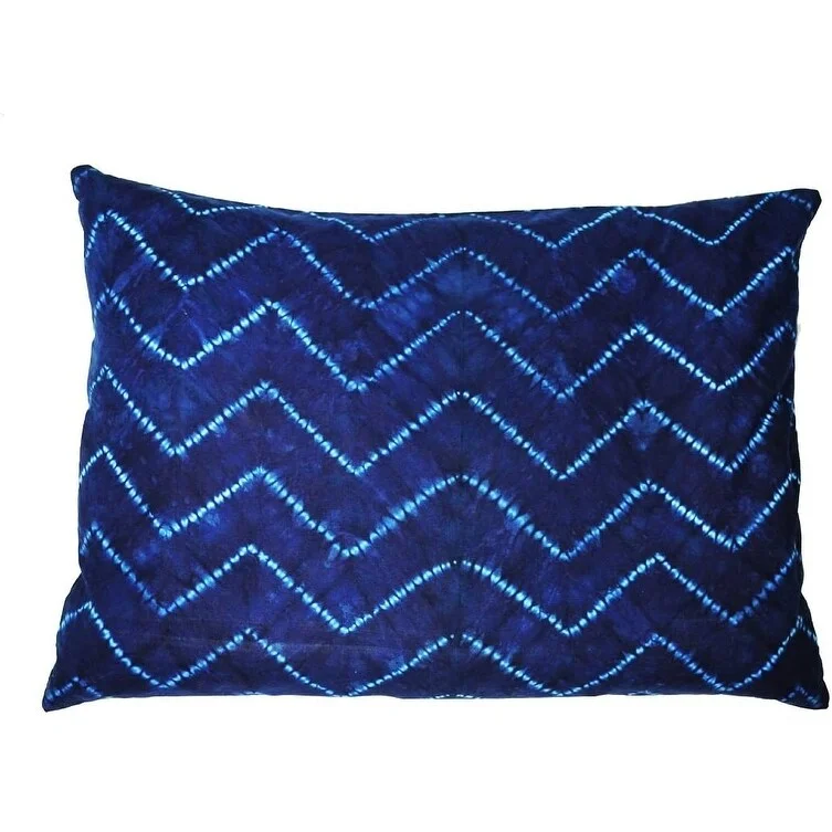 Bolster Pillows for Sofa DecorationCalyz for Global Goods Partners Indigo Chevron Oblong Pillow Bolster Pillows for Sofa DecorationCalyz for Global Goods Partners Indigo Chevron Oblong Pillow