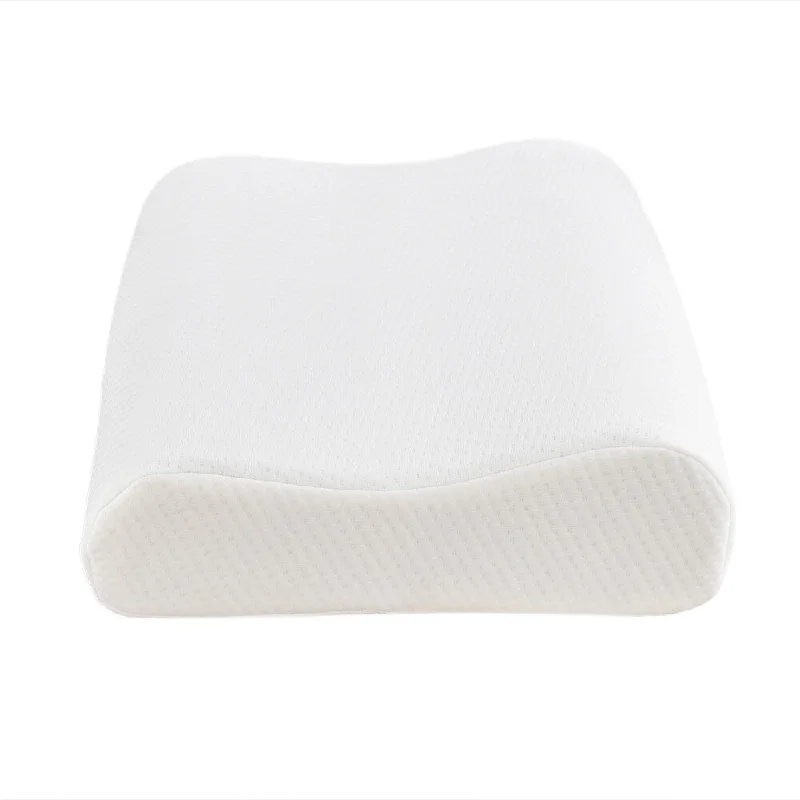Bolster Pillows for Sofa DecorationBedroom Gel Particle Memory Cotton High And Low Profile Pillow - White Bolster Pillows for Sofa DecorationBedroom Gel Particle Memory Cotton High And Low Profile Pillow - White