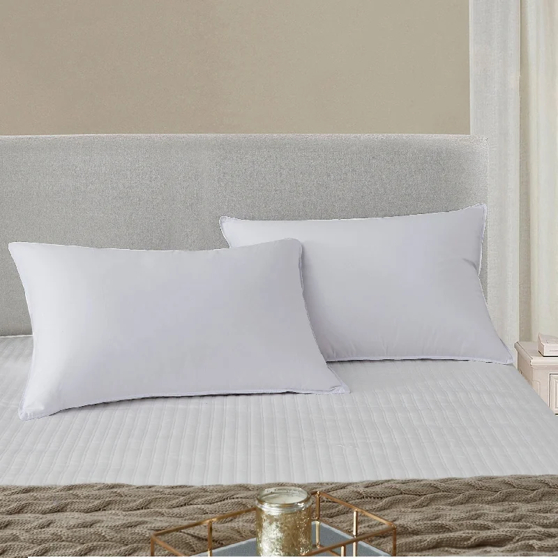 Memory Foam Pillows for Neck SupportTencel Down Alternative Pillow (Set Of 2) - White Memory Foam Pillows for Neck SupportTencel Down Alternative Pillow (Set Of 2) - White