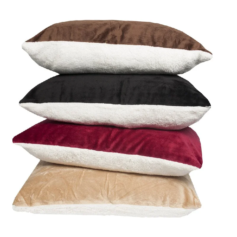 Adjustable Pillows for Customized ComfortUltra Soft Reversible Faux Mink and Sherpa Pillow (Set of 2) Adjustable Pillows for Customized ComfortUltra Soft Reversible Faux Mink and Sherpa Pillow (Set of 2)